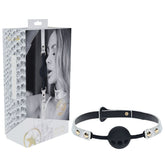 OUCH! Florence Collection - Silicone Ball Gag - White Breathable Mouth Restraint - Mr and Mrs D's